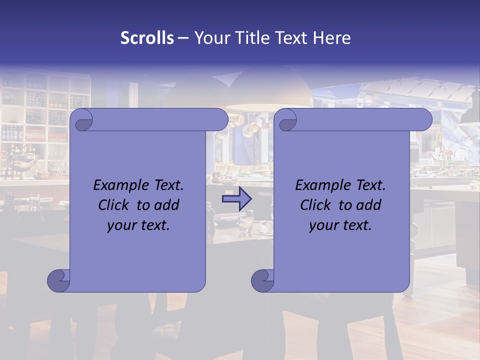Decoration Lights Hotel PowerPoint Template