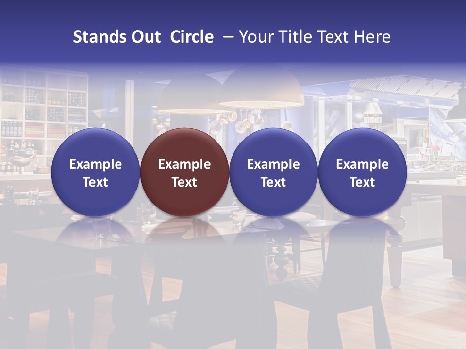 Decoration Lights Hotel PowerPoint Template