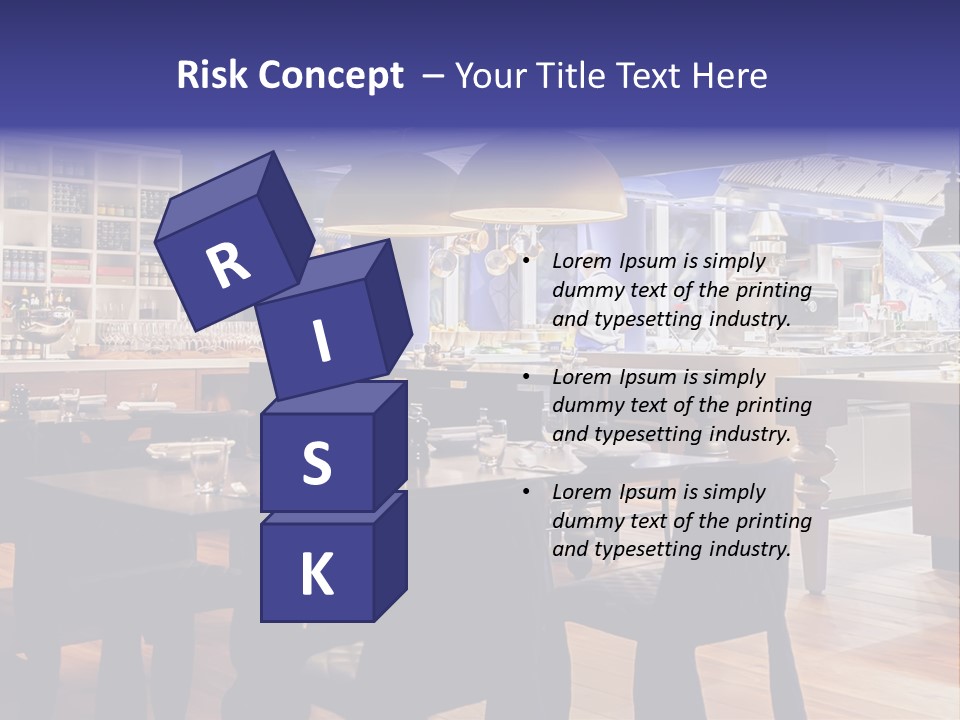 Decoration Lights Hotel PowerPoint Template