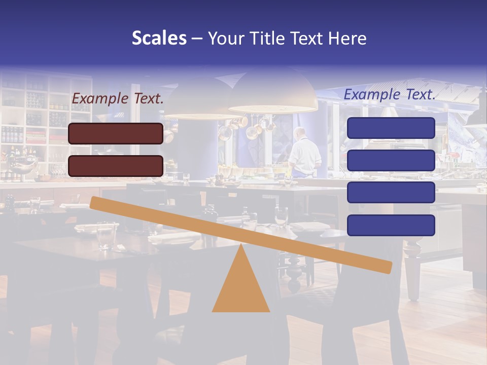 Decoration Lights Hotel PowerPoint Template