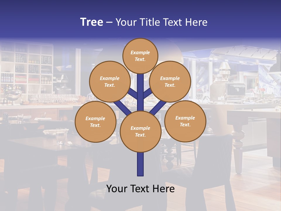 Decoration Lights Hotel PowerPoint Template