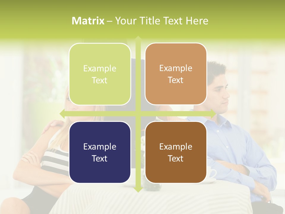 Man Relationship Daughter In Law PowerPoint Template