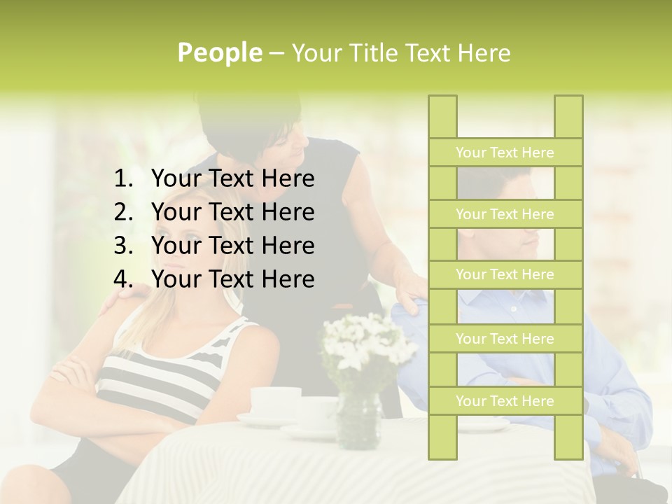 Man Relationship Daughter In Law PowerPoint Template