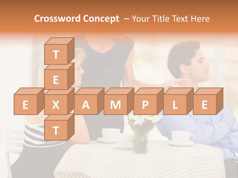 Male Daughter In Law Interfere PowerPoint Template