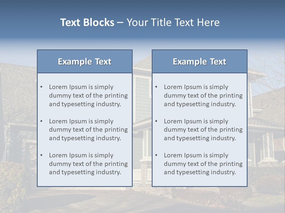 Real Modern Traditional PowerPoint Template