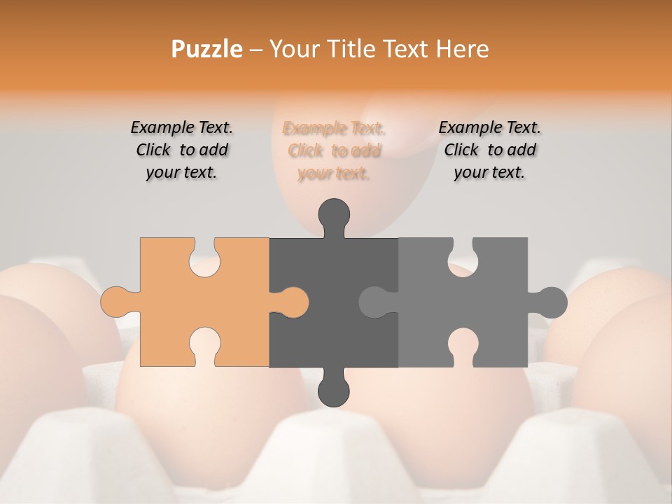 A Hand Reaching For An Egg In A Carton PowerPoint Template