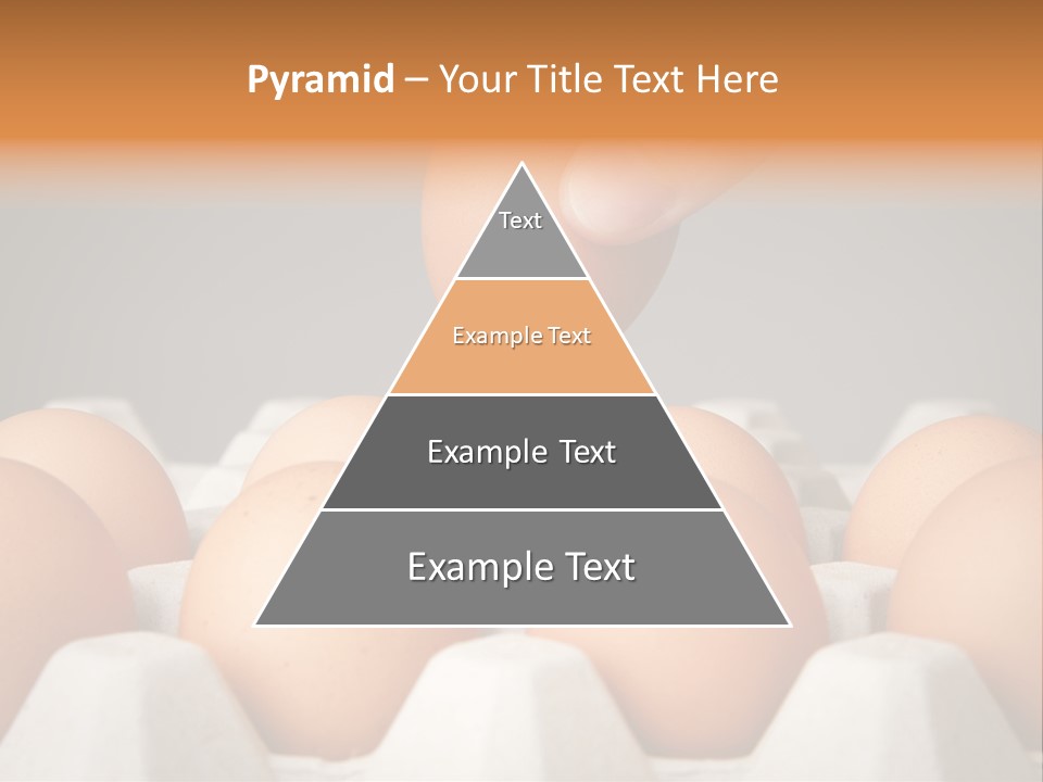 A Hand Reaching For An Egg In A Carton PowerPoint Template