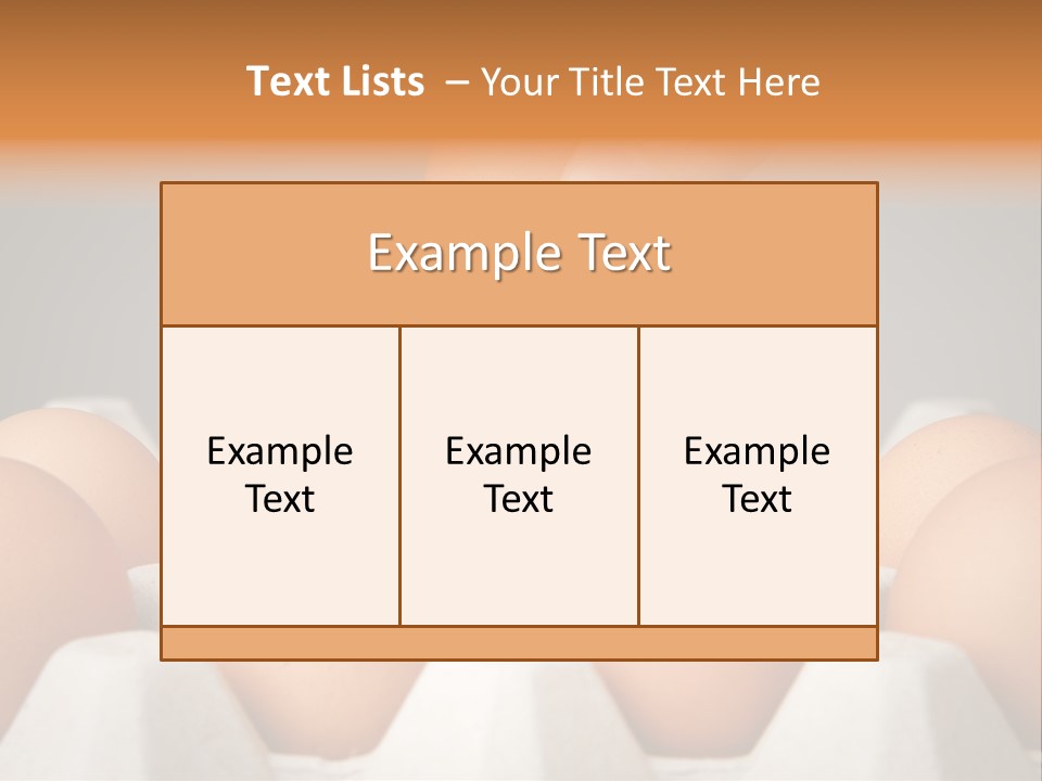 A Hand Reaching For An Egg In A Carton PowerPoint Template