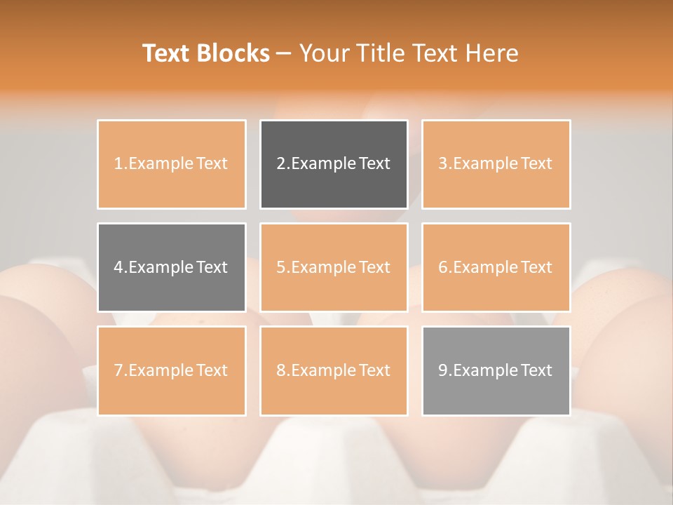 A Hand Reaching For An Egg In A Carton PowerPoint Template