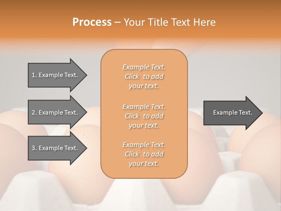 A Hand Reaching For An Egg In A Carton PowerPoint Template