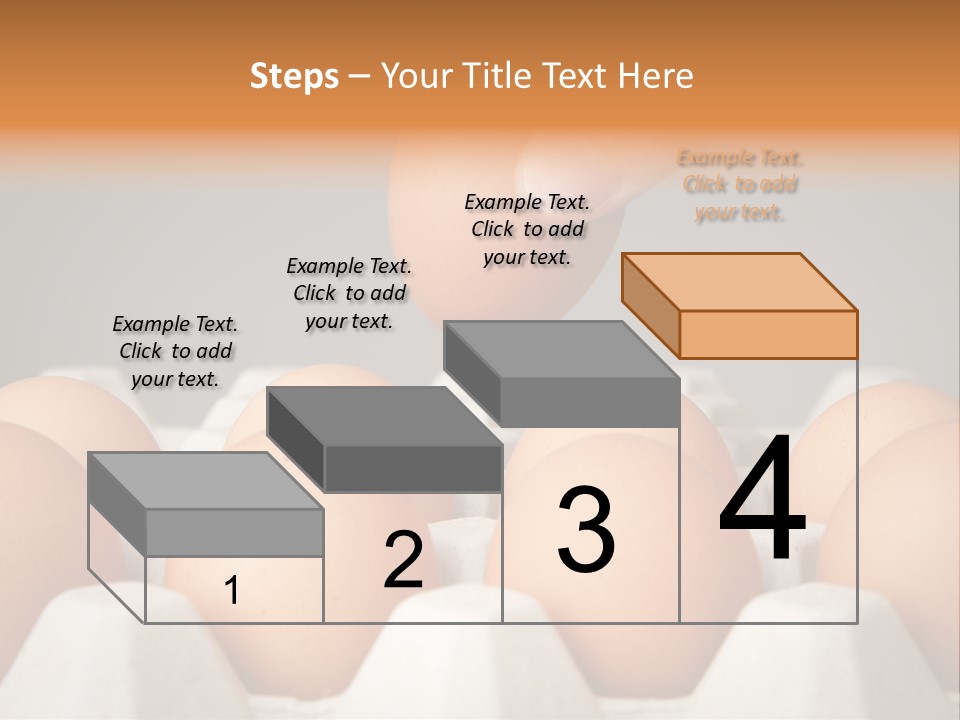 A Hand Reaching For An Egg In A Carton PowerPoint Template