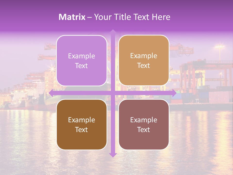 Computer Keyboard Red PowerPoint Template