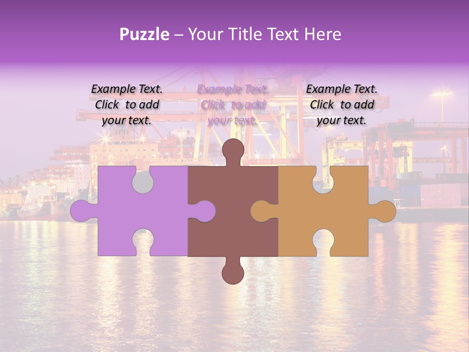 Computer Keyboard Red PowerPoint Template