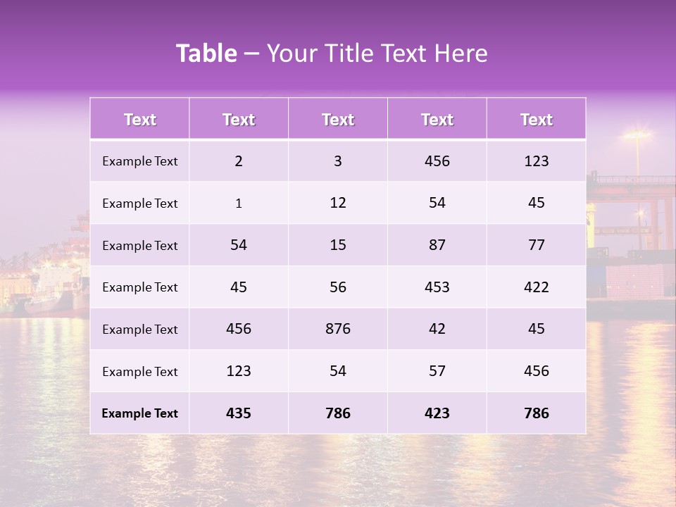 Computer Keyboard Red PowerPoint Template