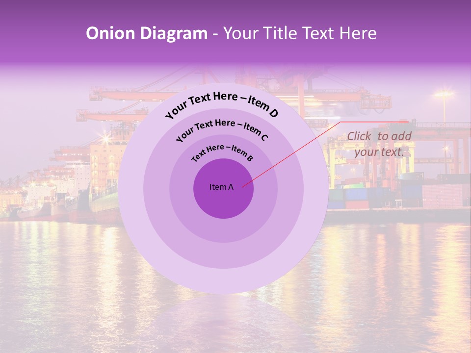 Computer Keyboard Red PowerPoint Template