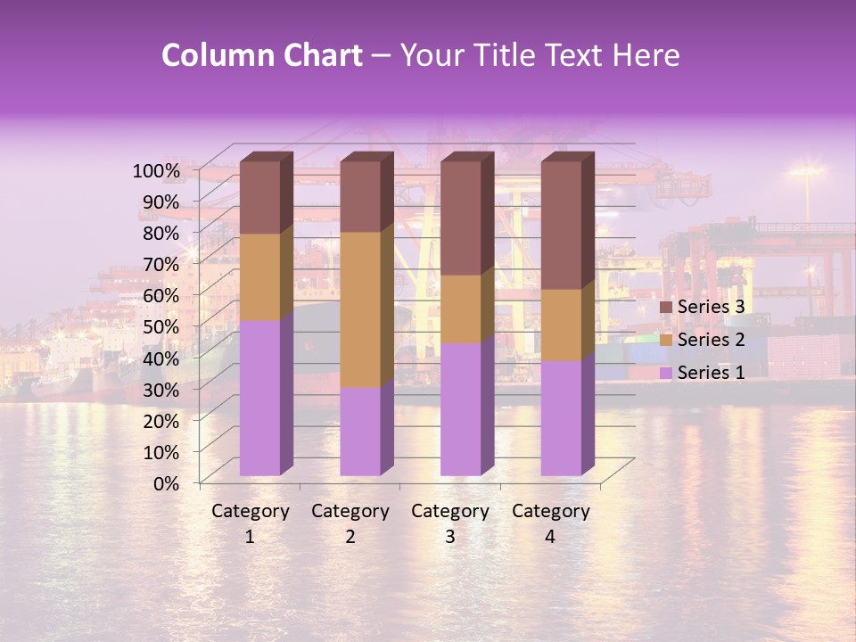 Computer Keyboard Red PowerPoint Template