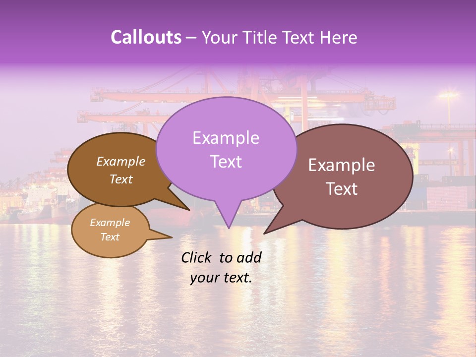 Computer Keyboard Red PowerPoint Template