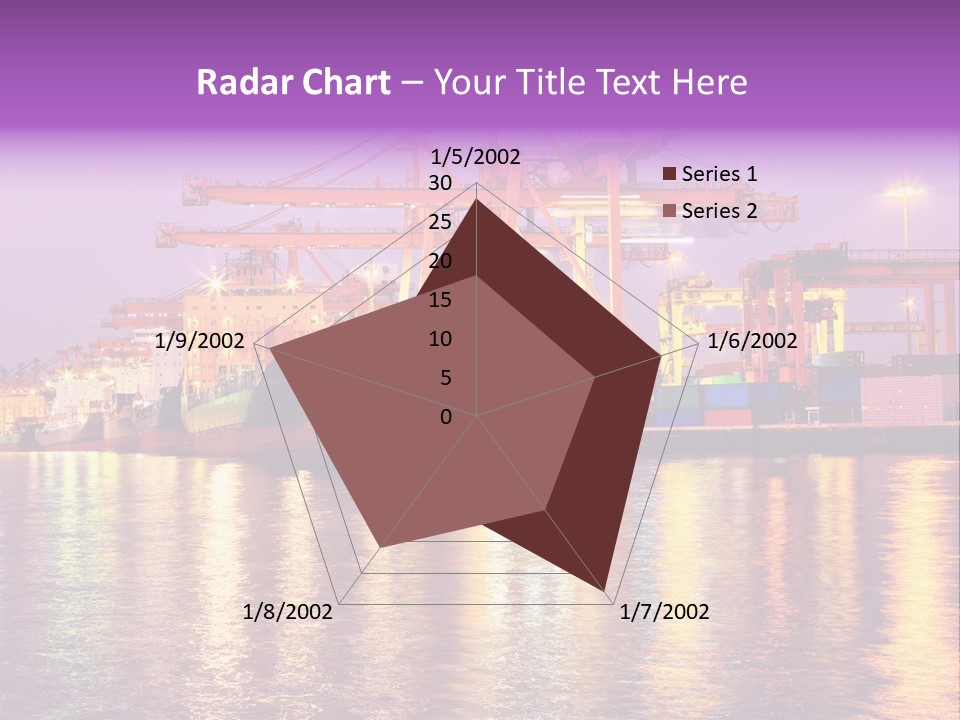 Computer Keyboard Red PowerPoint Template
