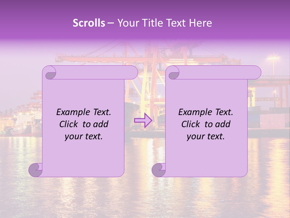 Computer Keyboard Red PowerPoint Template