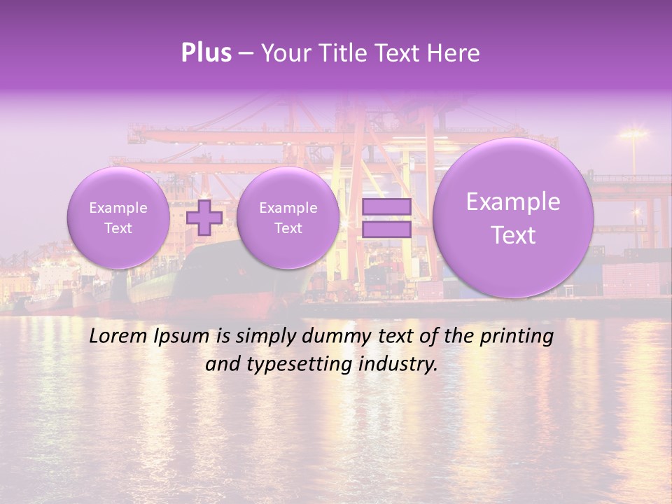 Computer Keyboard Red PowerPoint Template