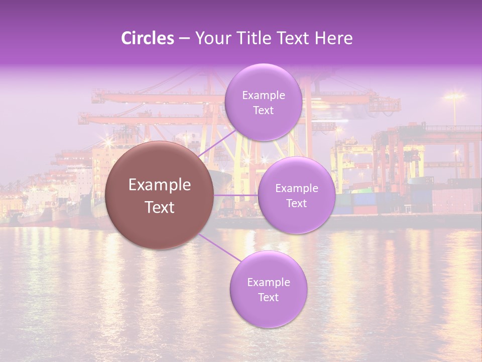 Computer Keyboard Red PowerPoint Template
