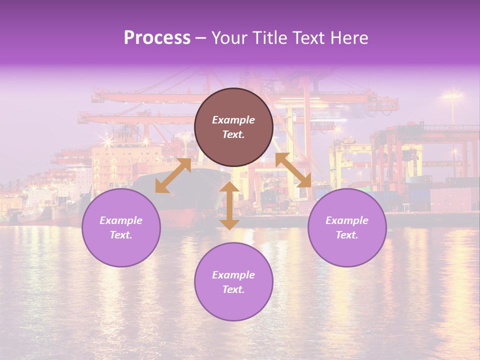 Computer Keyboard Red PowerPoint Template