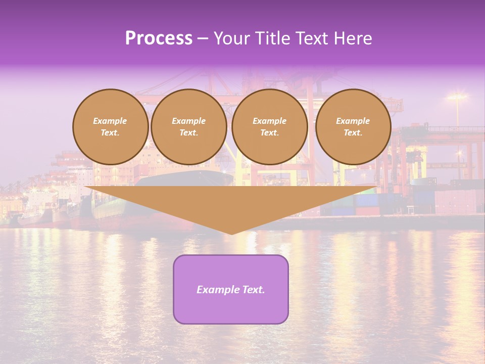 Computer Keyboard Red PowerPoint Template