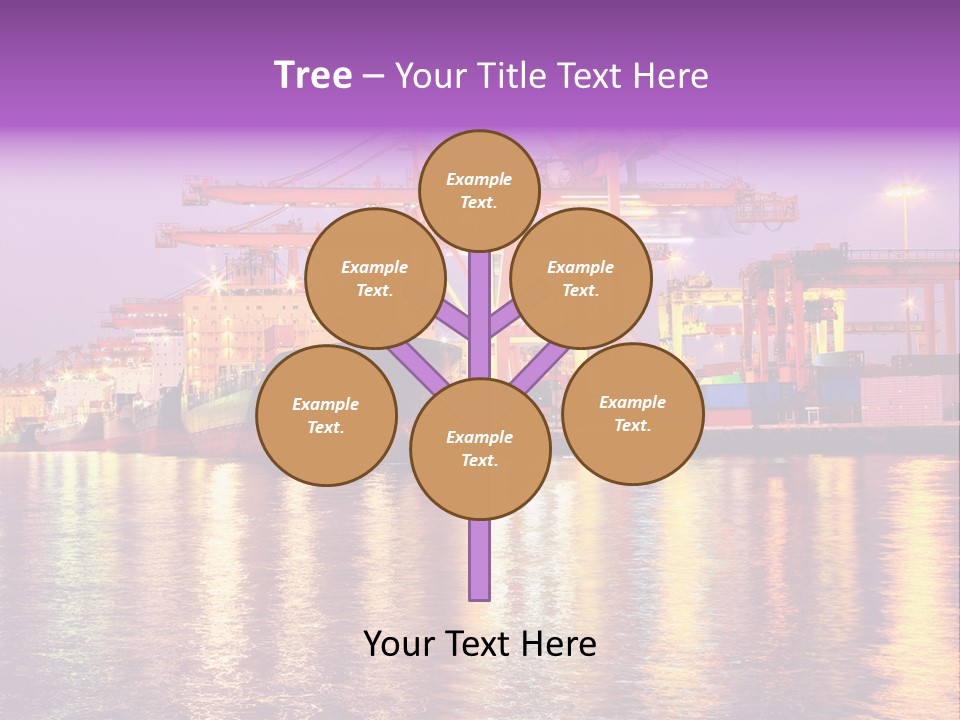 Computer Keyboard Red PowerPoint Template