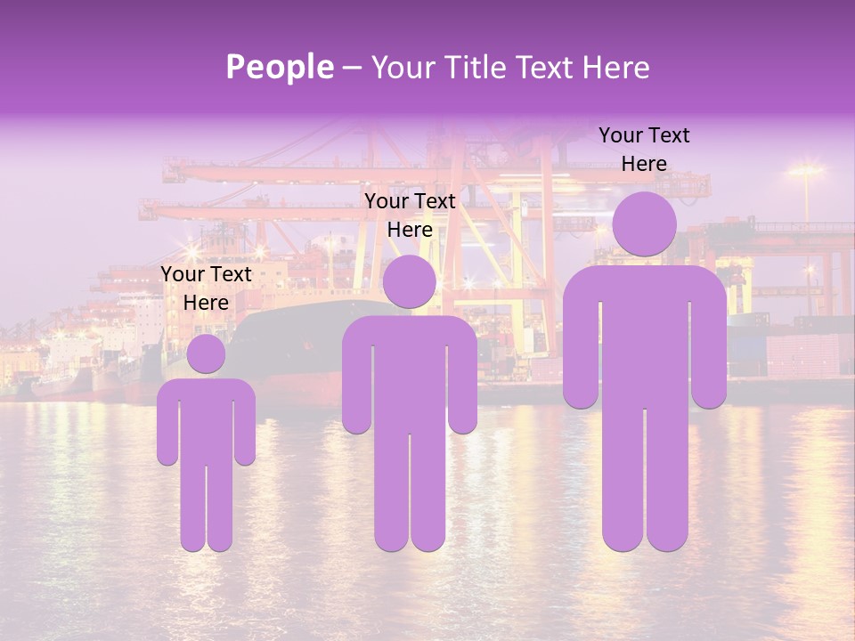 Computer Keyboard Red PowerPoint Template