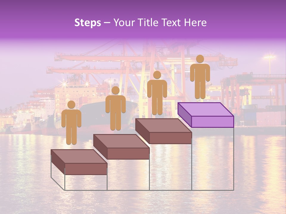 Computer Keyboard Red PowerPoint Template