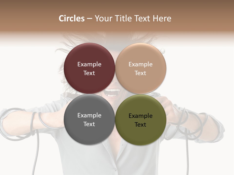 Electrocution Expression Technician PowerPoint Template