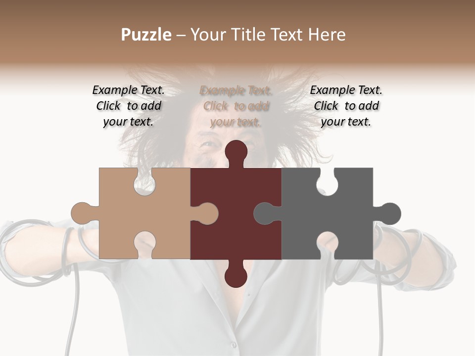 Electrocution Expression Technician PowerPoint Template
