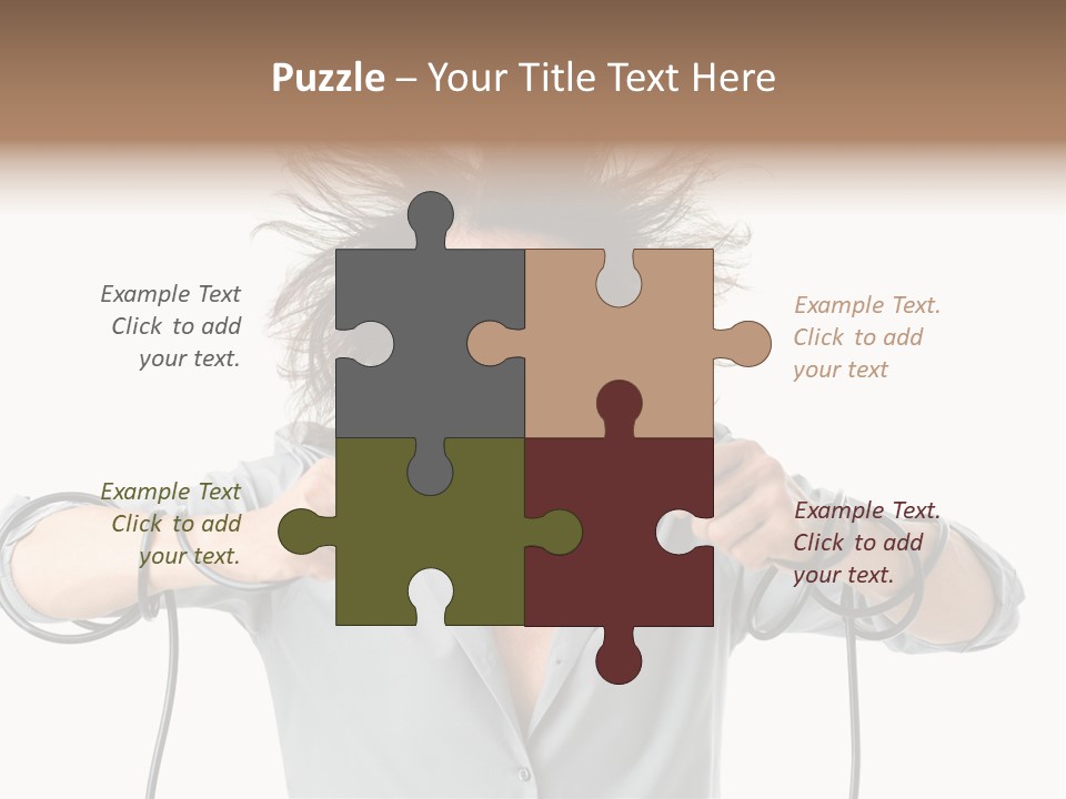 Electrocution Expression Technician PowerPoint Template