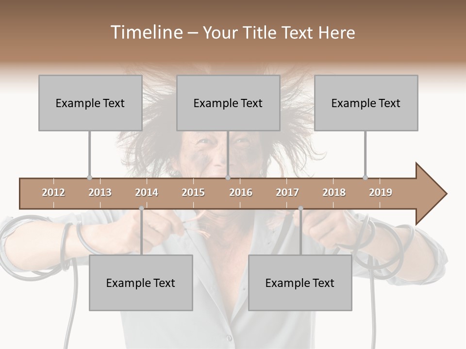 Electrocution Expression Technician PowerPoint Template
