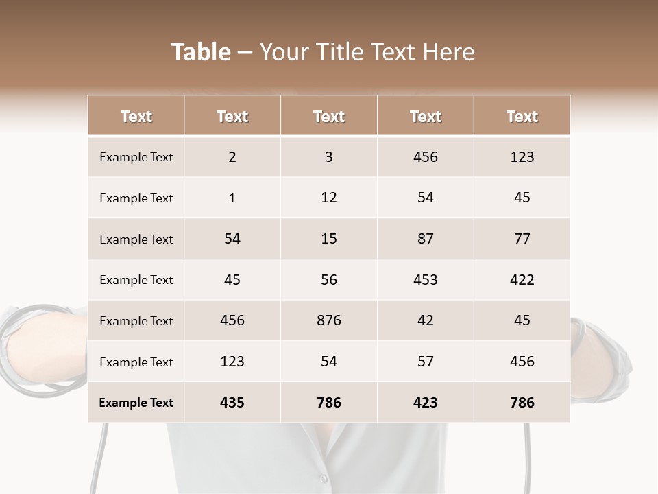 Electrocution Expression Technician PowerPoint Template