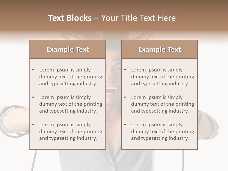 Electrocution Expression Technician PowerPoint Template
