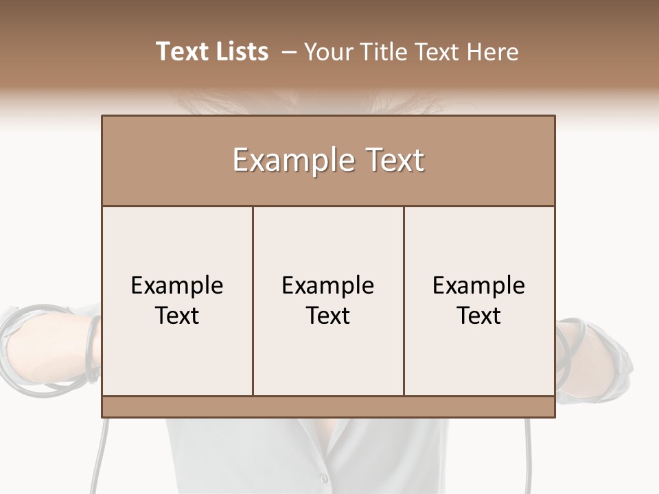 Electrocution Expression Technician PowerPoint Template