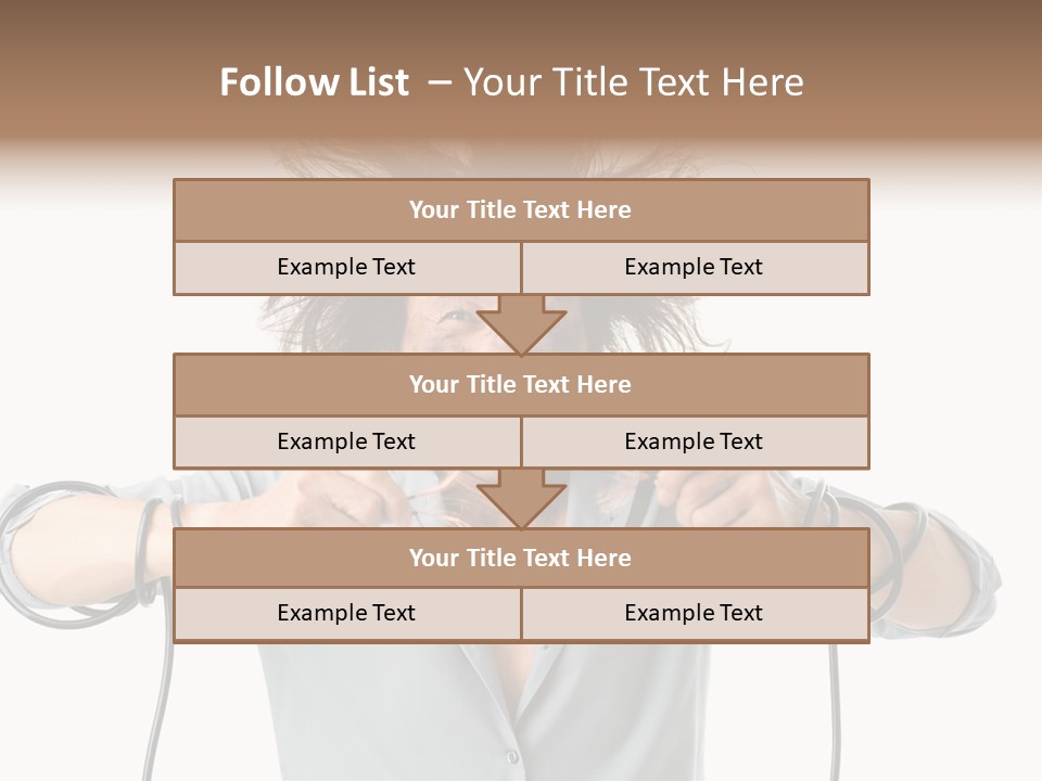 Electrocution Expression Technician PowerPoint Template