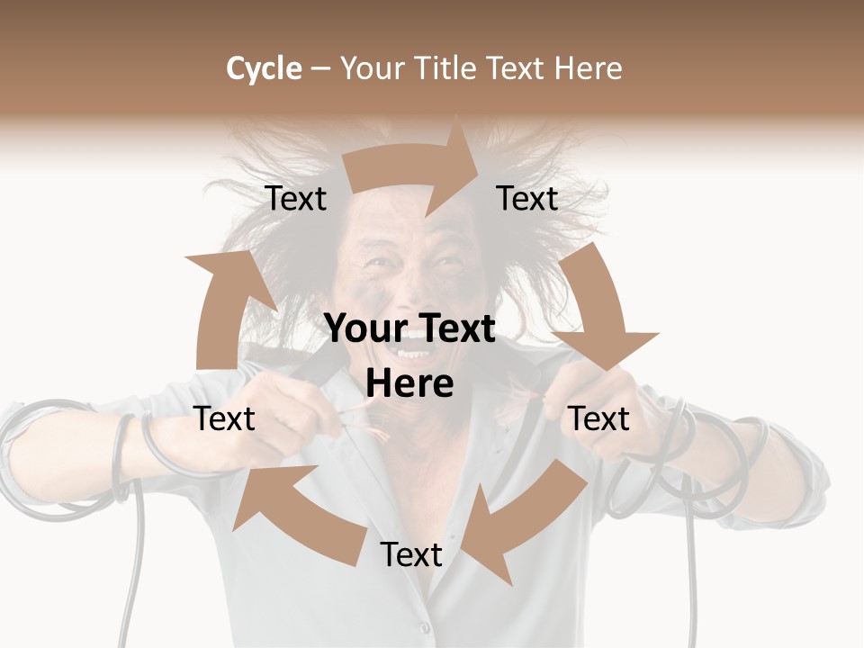 Electrocution Expression Technician PowerPoint Template