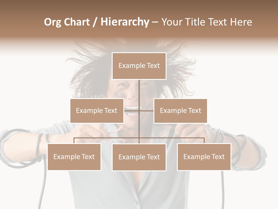 Electrocution Expression Technician PowerPoint Template