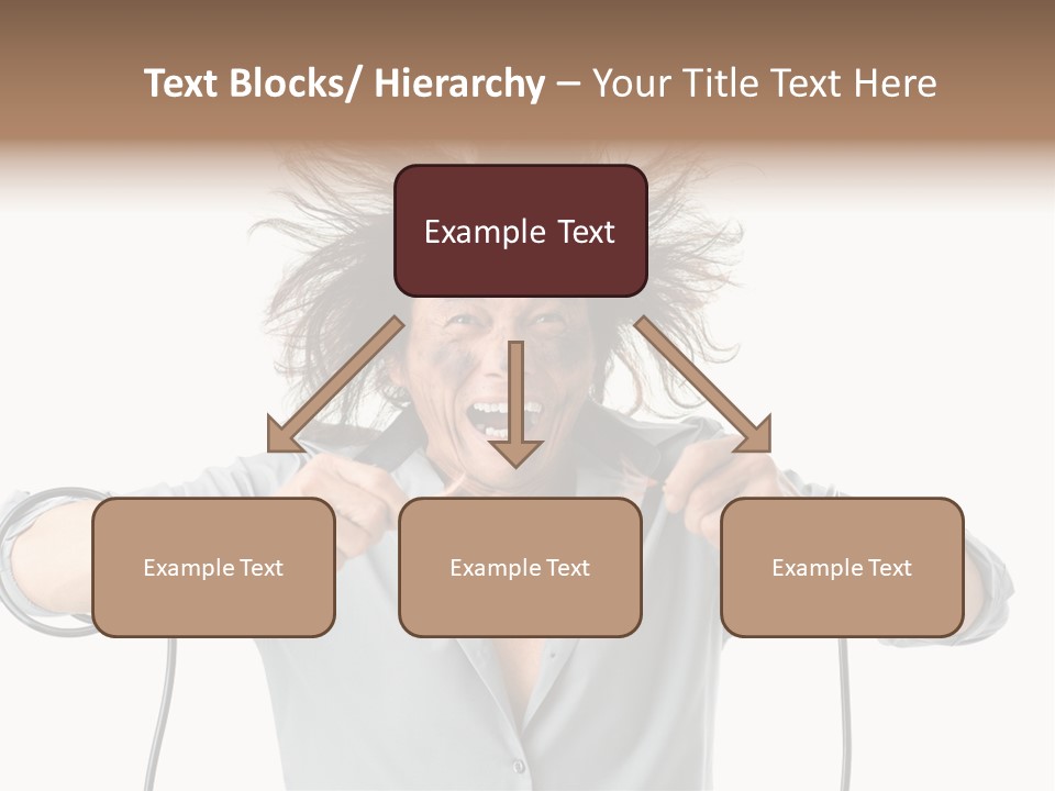 Electrocution Expression Technician PowerPoint Template