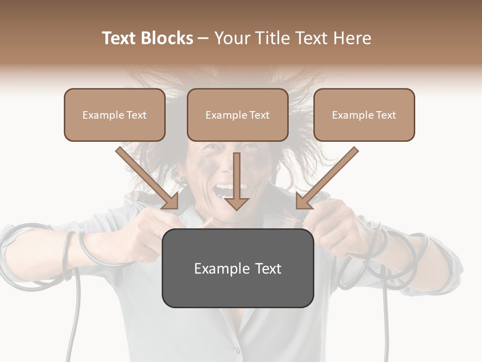 Electrocution Expression Technician PowerPoint Template