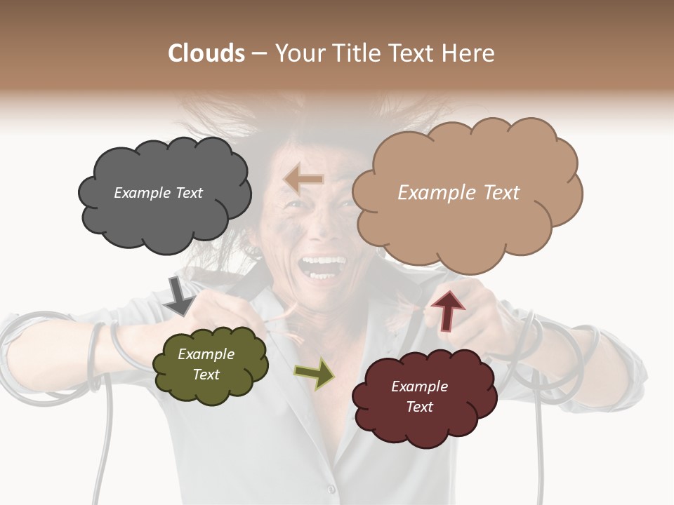 Electrocution Expression Technician PowerPoint Template
