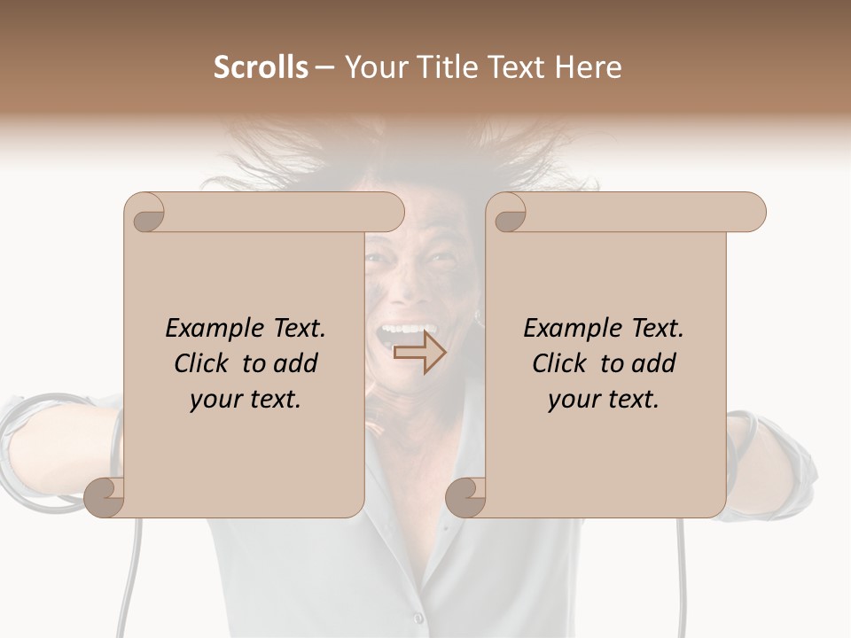 Electrocution Expression Technician PowerPoint Template