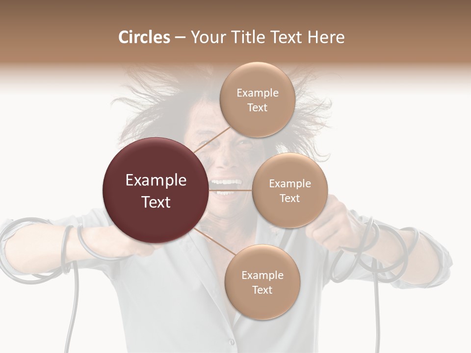 Electrocution Expression Technician PowerPoint Template