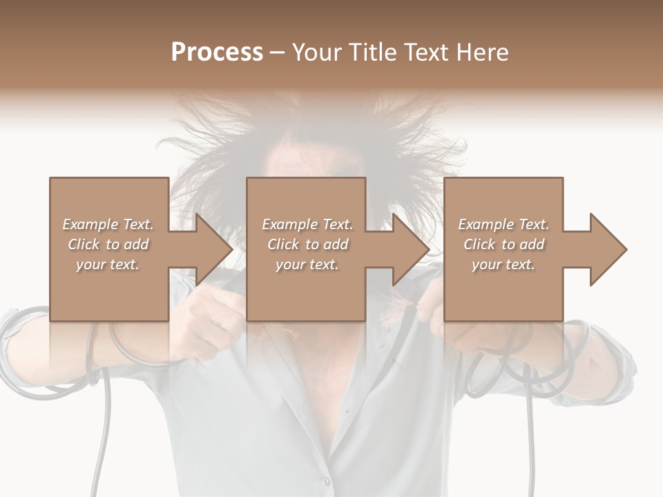 Electrocution Expression Technician PowerPoint Template
