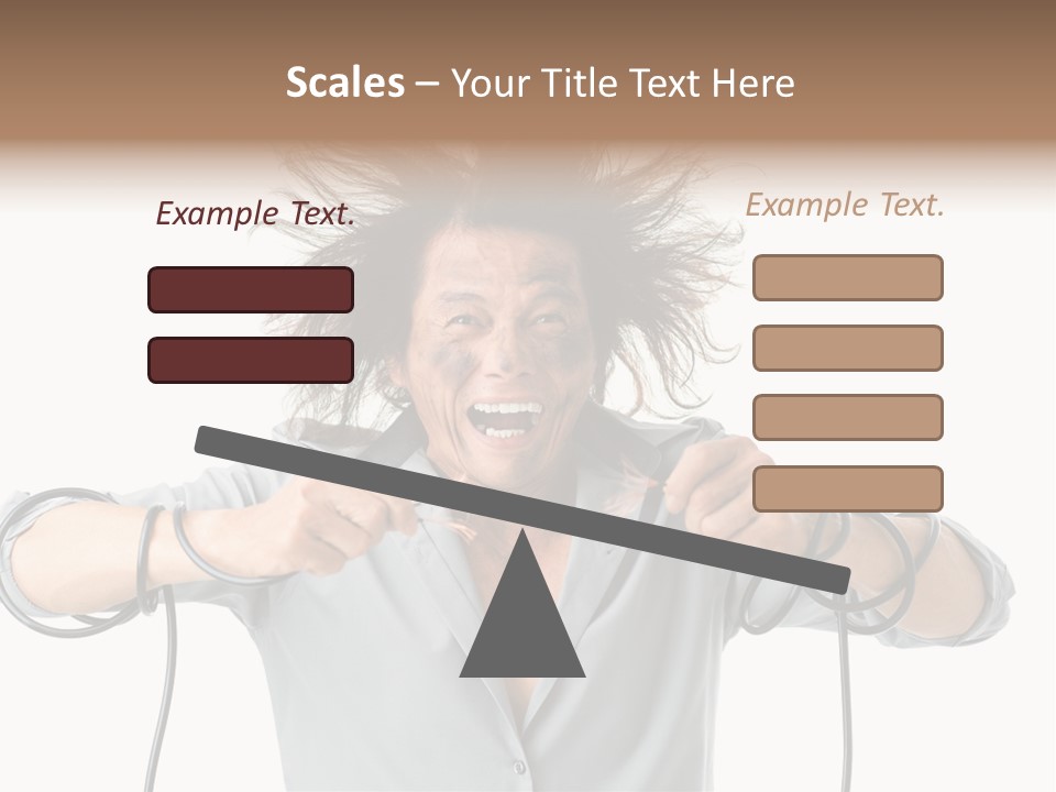Electrocution Expression Technician PowerPoint Template