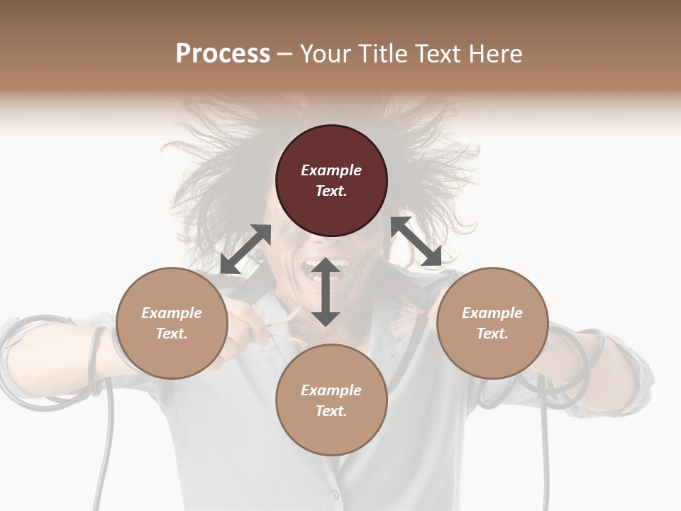 Electrocution Expression Technician PowerPoint Template