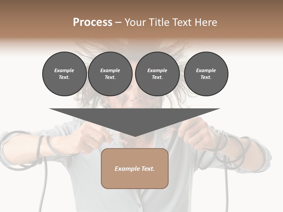 Electrocution Expression Technician PowerPoint Template