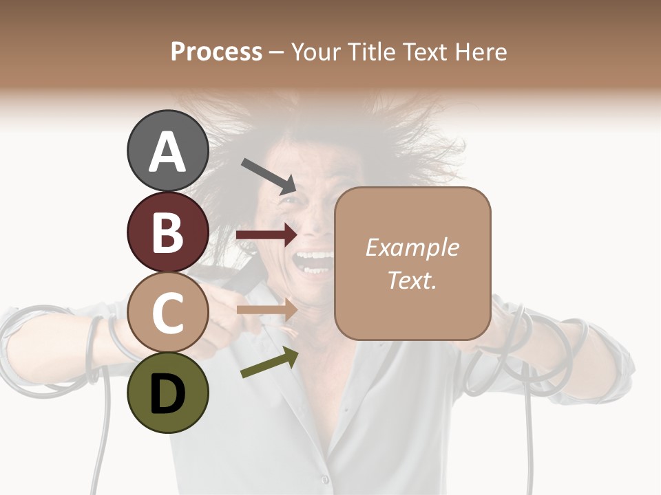 Electrocution Expression Technician PowerPoint Template